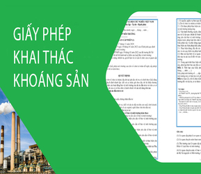 Giấy phép khai thác khoáng sản