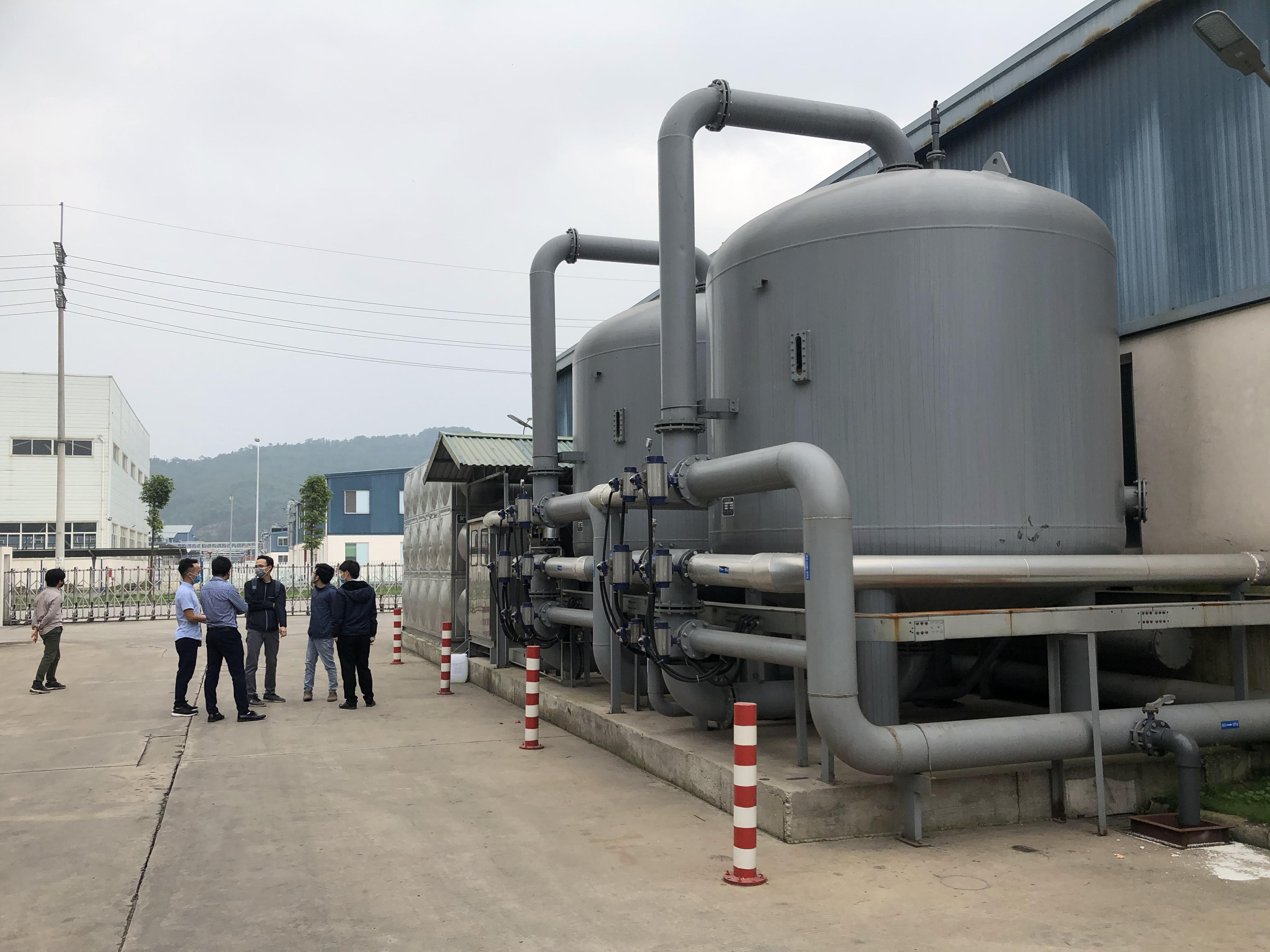 Hệ thống nước cấp cho nhà máy sản xuất hóa chất 